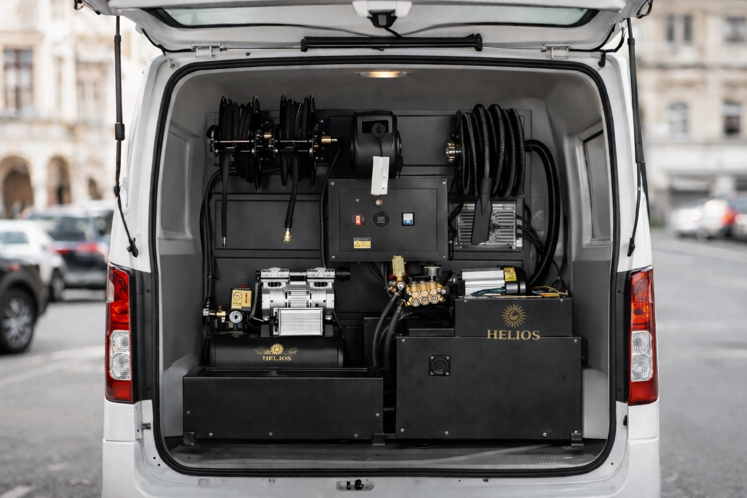 Helios Custom Mobile Detail Wash Setup